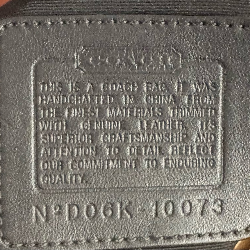 Coach Black Shoulder Bag - Picture 6 of 6